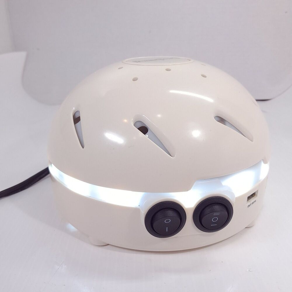 HemingWeigh HW-D1 Sleep Sound Machine White Noise USB Charger Night Light Works